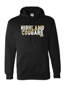 Highland Cougars Drifit Hooded Sweatshirt
