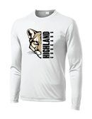 Highland Cougars Drifit Long Sleeve Tee