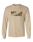 Highland Cougars Long Sleeve T-Shirt