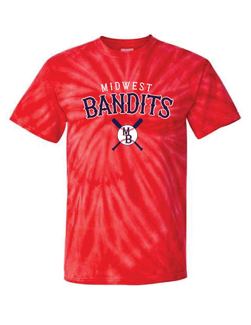 Midwest Bandits 2024 Tie Dye T-Shirt