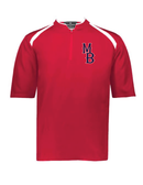 Midwest Bandits Short Sleeve Quarter-Zip Pullover