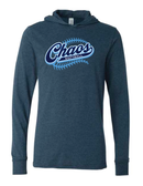 Chaos Softball Jersey Hooded Long Sleeve Tee