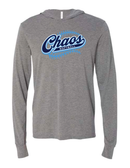 Chaos Softball Jersey Hooded Long Sleeve Tee