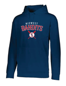 Midwest Bandits Drifit Hooded Sweatshirt