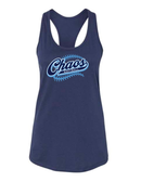 Chaos Softball Ladies Racerback Tank