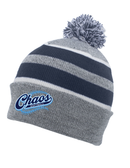 Chaos Softball Pom Pom Beanie