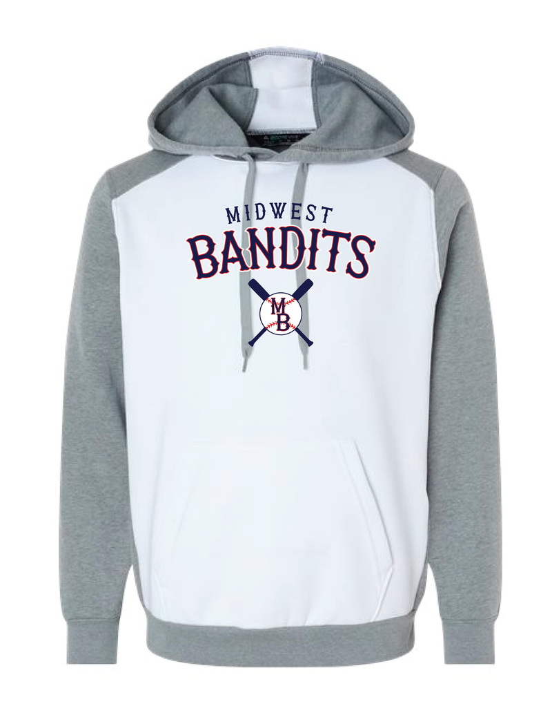 Midwest Bandits 2024 Triblend Fleece Hooded Sweatshirt