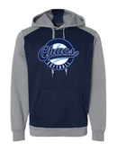 Chaos Softball Three-Season Triblend Hooded Sweatshirt