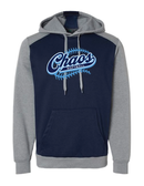 Chaos Softball Three-Season Triblend Hooded Sweatshirt