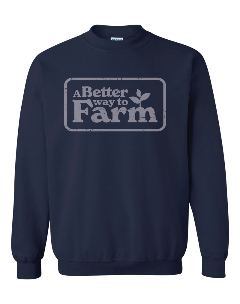 A Better Way to Farm Distressed Crewneck Sweatshirt