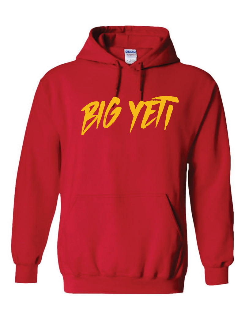 KC Chiefs Hooded Sweatshirt -Big Yeti Design