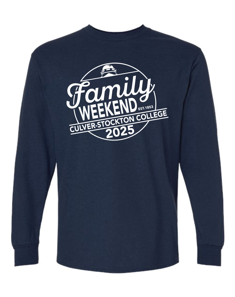 Culver-Stockton College Family Weekend 2025 Long Sleeve T-Shirt