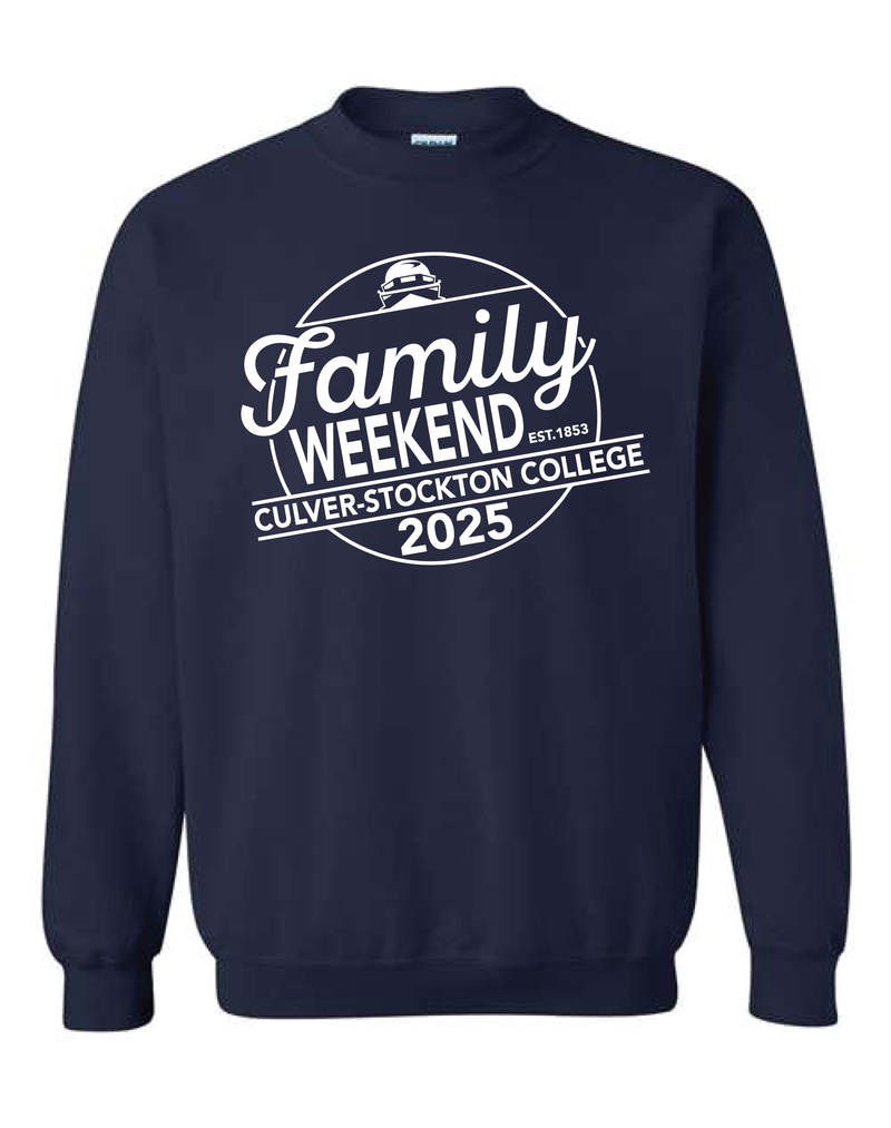 Culver-Stockton College Family Weekend 2025 Crewneck Sweatshirt