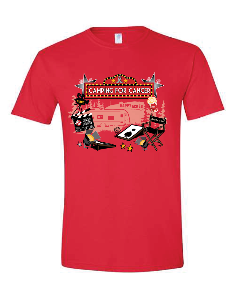 Camping for Cancer 2025 T-Shirt