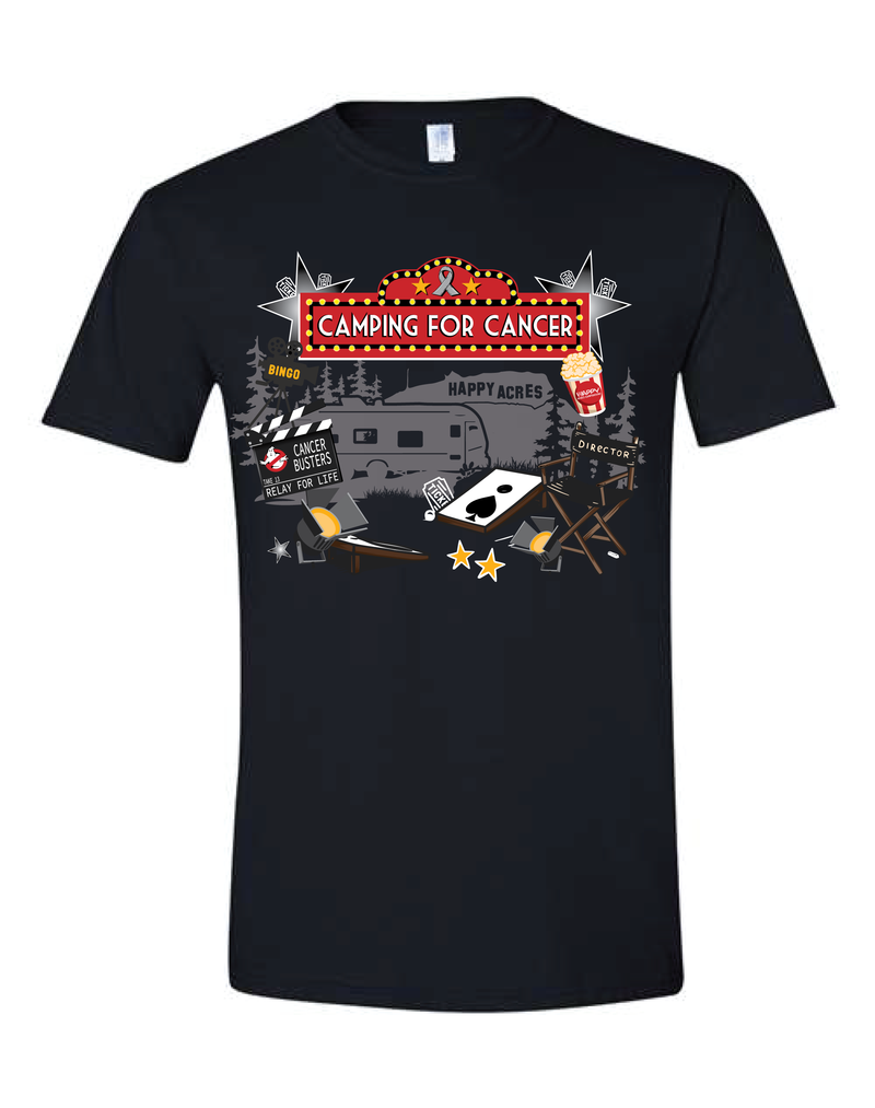 Camping for Cancer 2025 T-Shirt