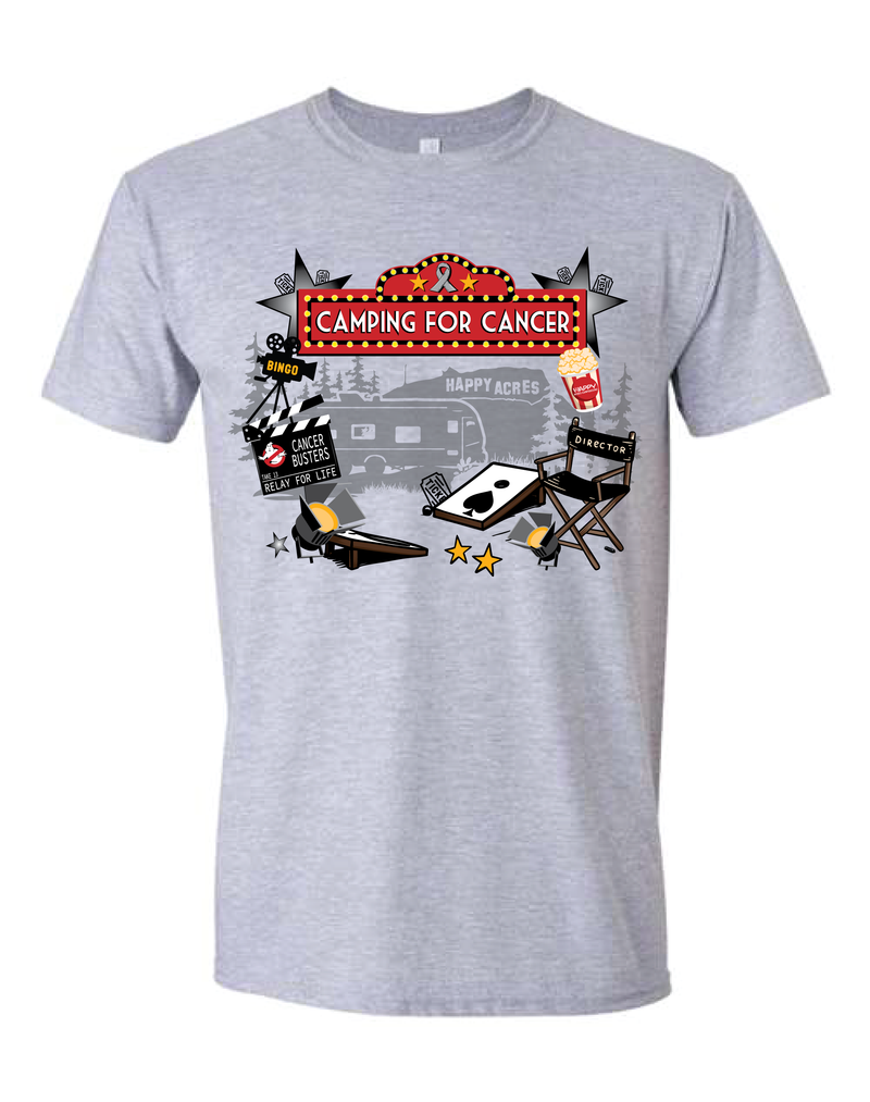 Camping for Cancer 2025 T-Shirt