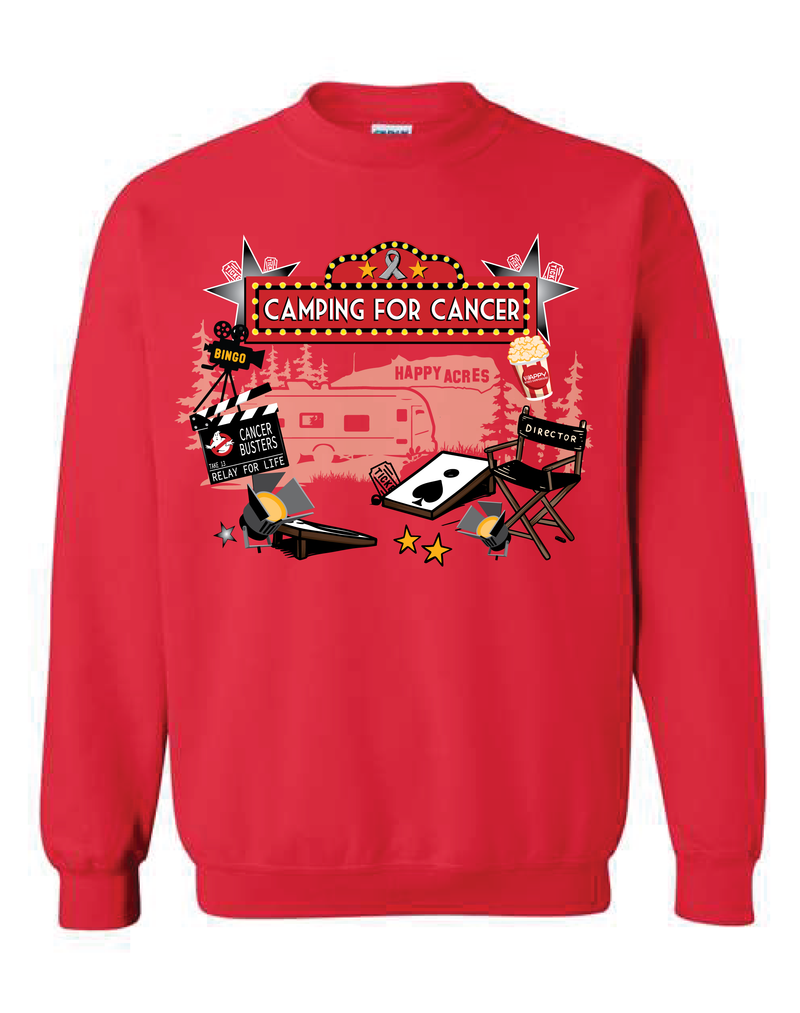 Camping for Cancer 2025 Crewneck Sweatshirt