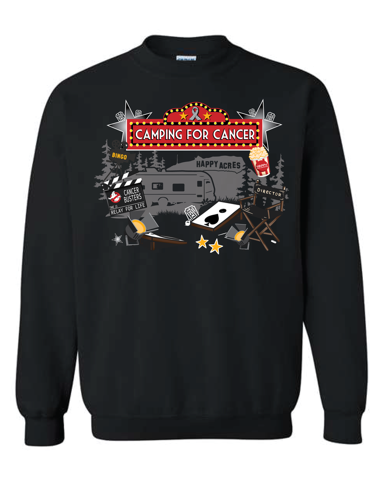 Camping for Cancer 2025 Crewneck Sweatshirt