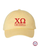ΧΩ Embroidered Baseball Cap