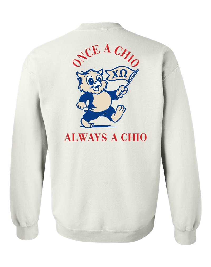 Chi Omega Homecoming 2025 Crewneck Sweatshirt