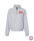 Chi Omega Embroidered 1/4 Zip