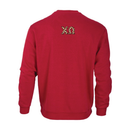 Chi Omega Leopard Crewneck