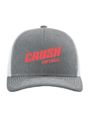 Crush Softball 2026 Snapback Trucker Hat