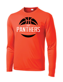 Lady Panthers Basketball Drifit Long Sleeve Tee
