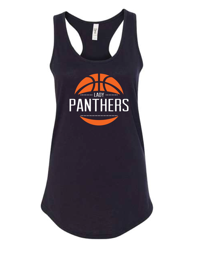 Lady Panthers Basketball Racerback Tank