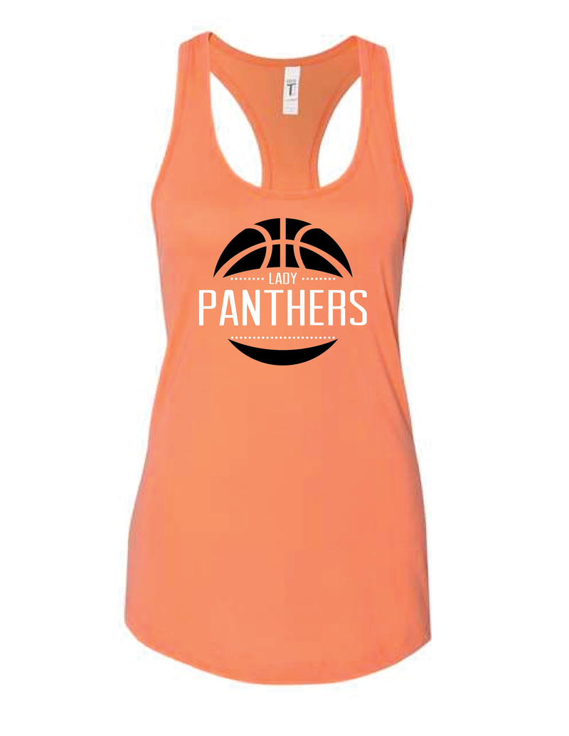 Lady Panthers Basketball Racerback Tank