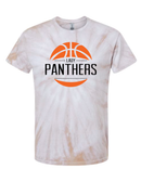 Lady Panthers Basketball Tie Dye T-Shirt