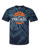 Lady Panthers Basketball Tie Dye T-Shirt
