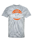 Lady Panthers Basketball Tie Dye T-Shirt