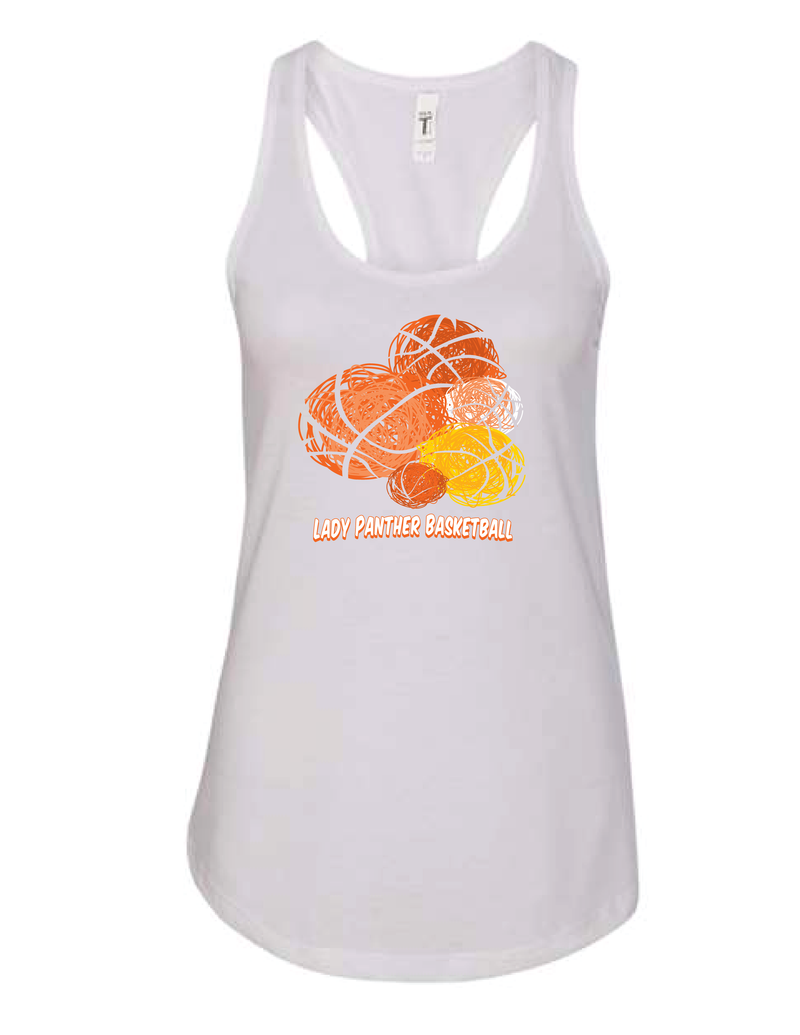 Lady Panthers Basketball Racerback Tank