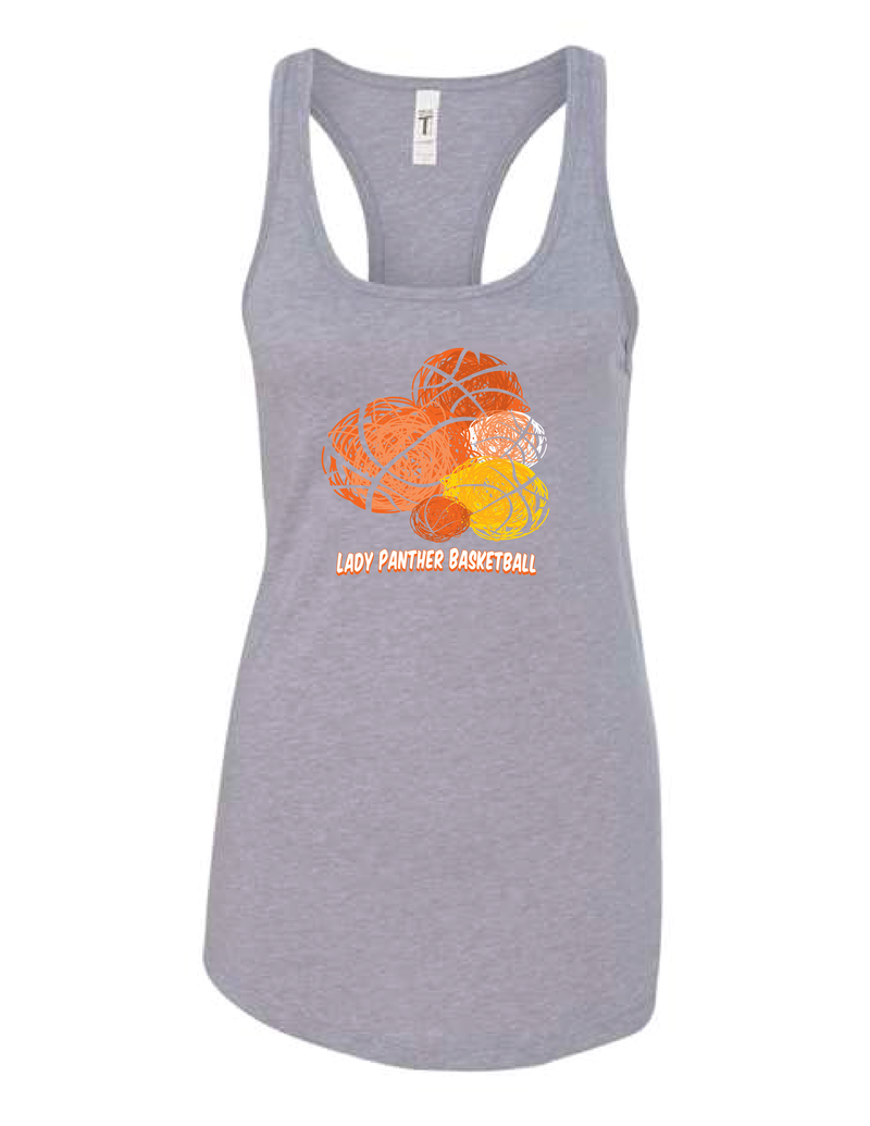 Lady Panthers Basketball Racerback Tank