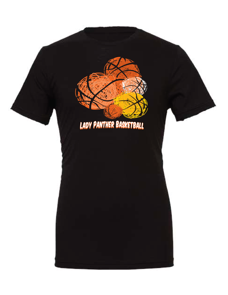 Lady Panthers Basketball Softstyle Tee