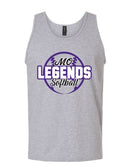 Legends Softball 2025 Unisex Tank Top