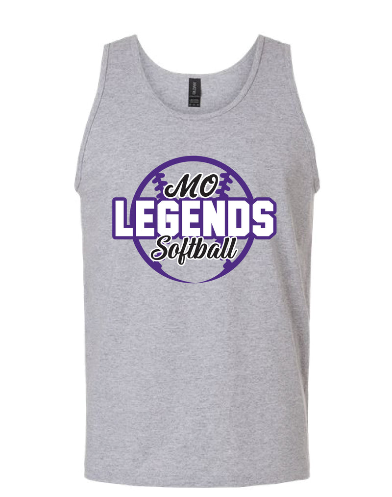 Legends Softball 2025 Unisex Tank Top