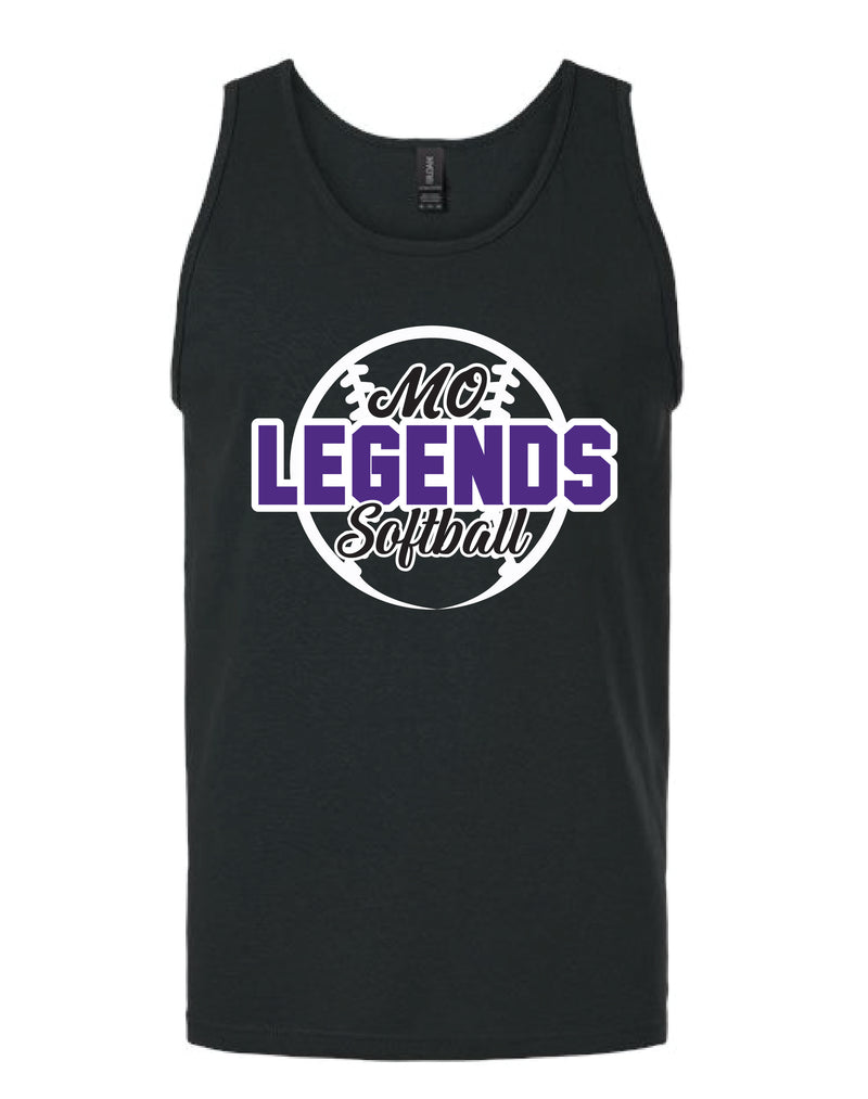 Legends Softball 2025 Unisex Tank Top