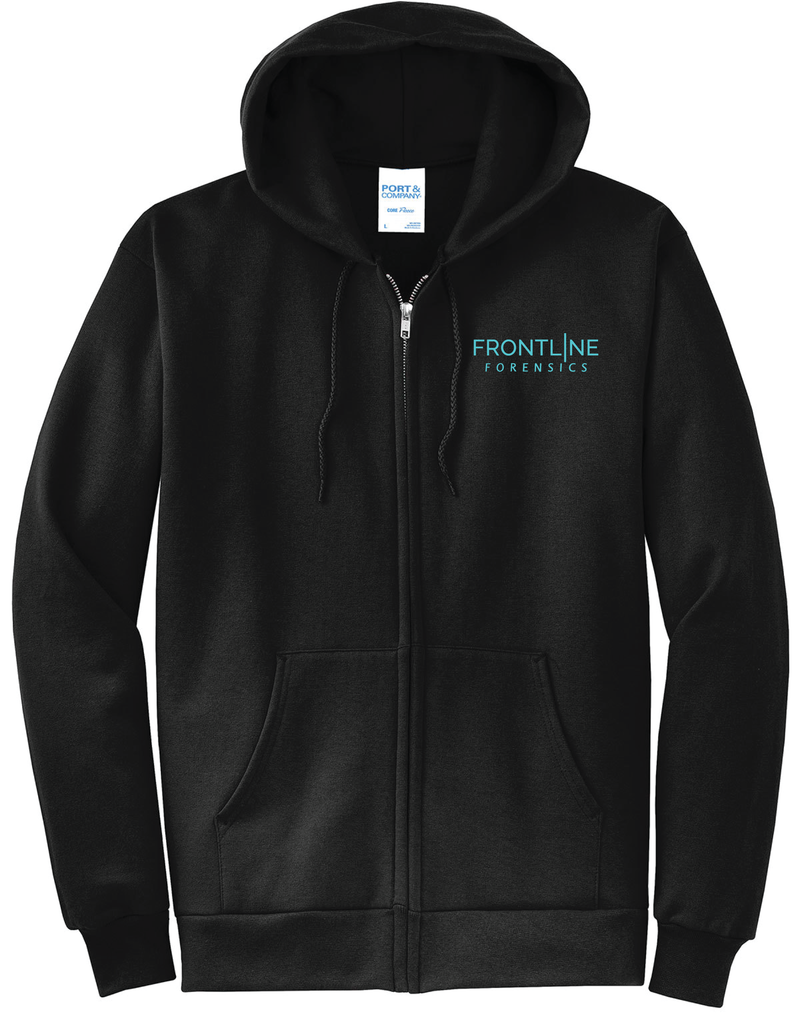 Frontline Forensics Heavyweight Full-Zip Hooded Jacket