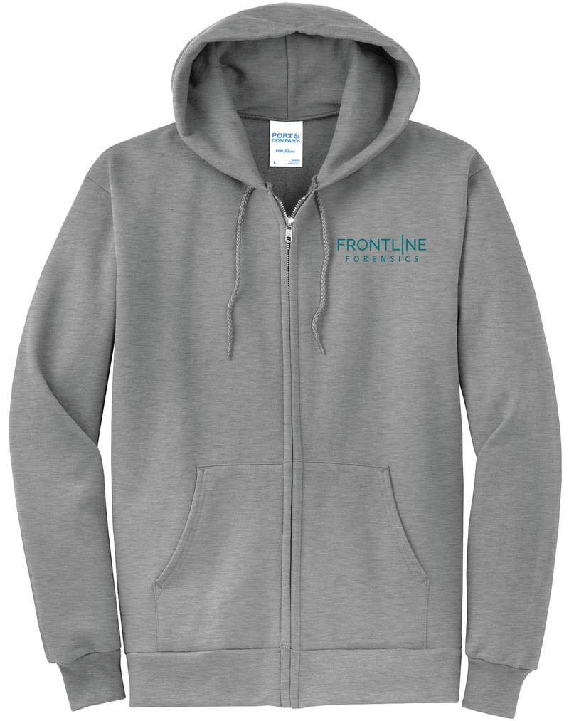 Frontline Forensics Heavyweight Full-Zip Hooded Jacket