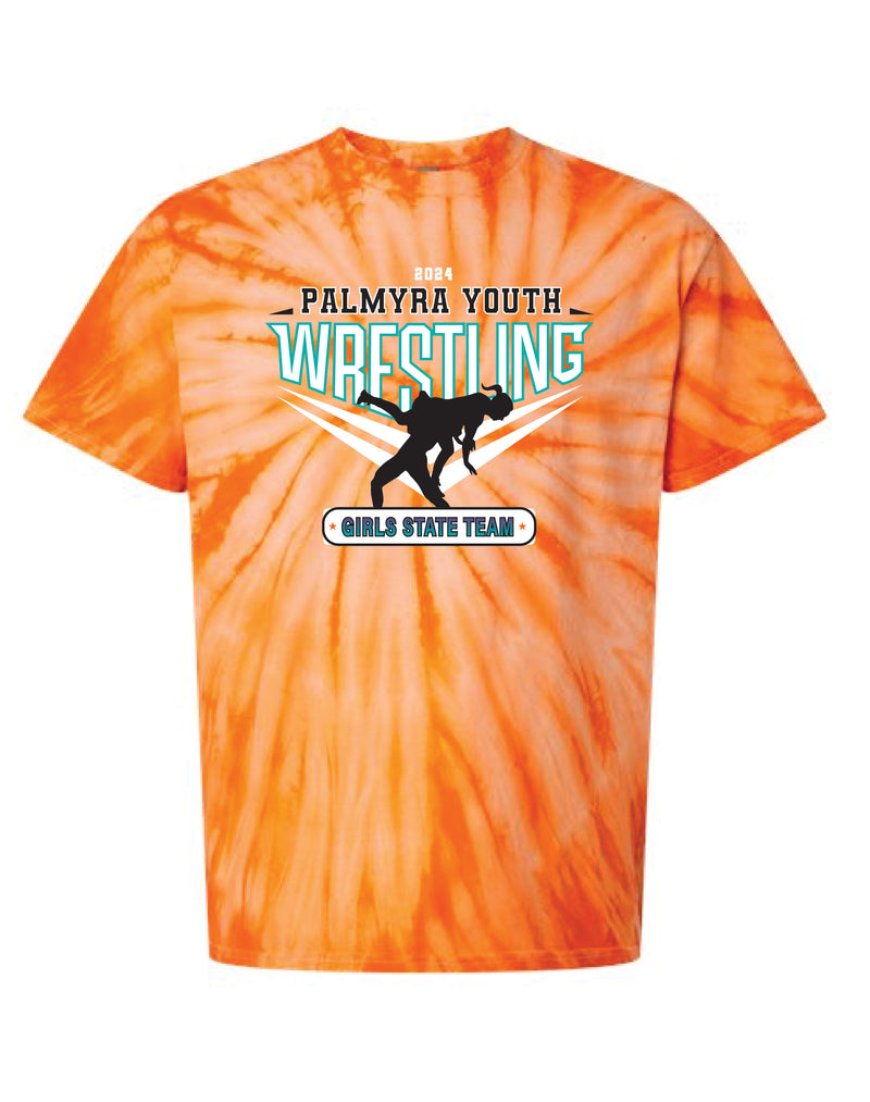 GIRLS - PYWC 2024 Tie Dye T-Shirt