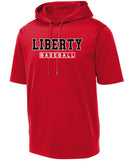 Liberty Baseball 2026 Short Sleeve Hooded Pullover