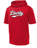Liberty Baseball 2026 Short Sleeve Hooded Pullover