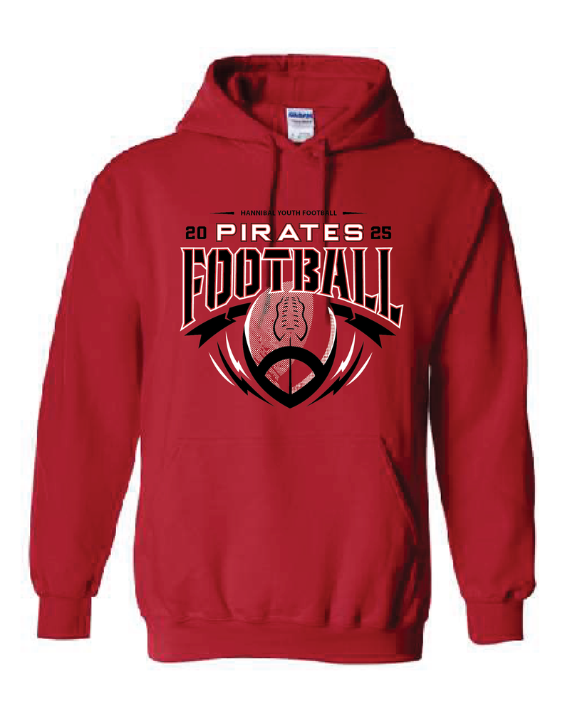 Hannibal Youth Football 2025 Hooded Sweatshirt