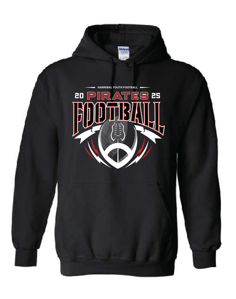 Hannibal Youth Football 2025 Hooded Sweatshirt