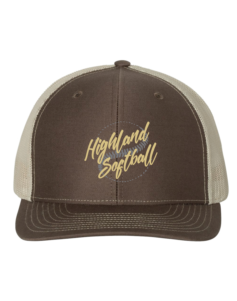 Highland Softball 2025 Snapback Hat