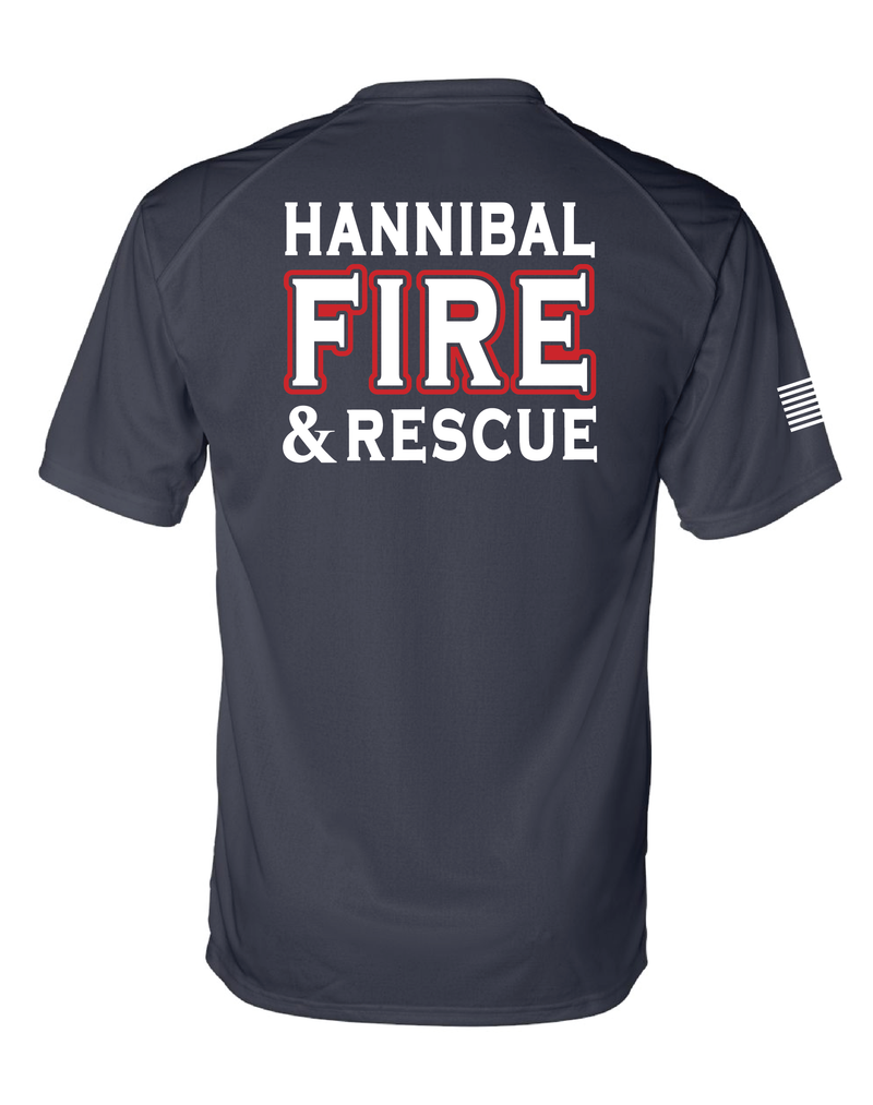 Hannibal Fire Department Drifit T-Shirt