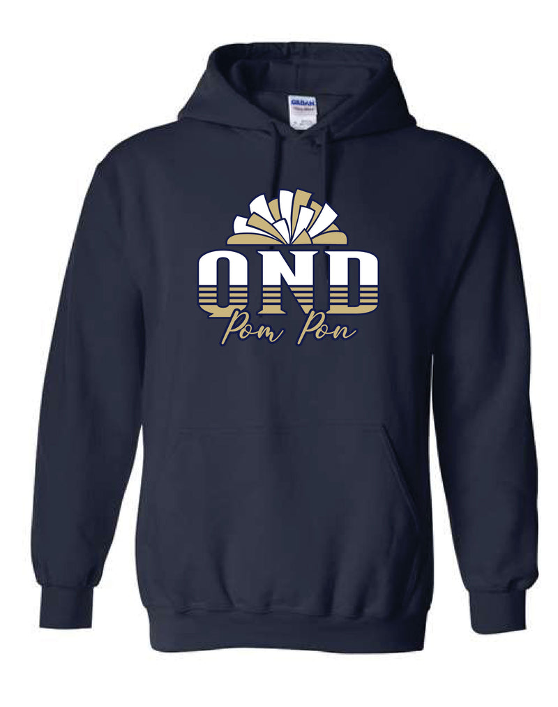 QND Poms 2025 Hooded Sweatshirt