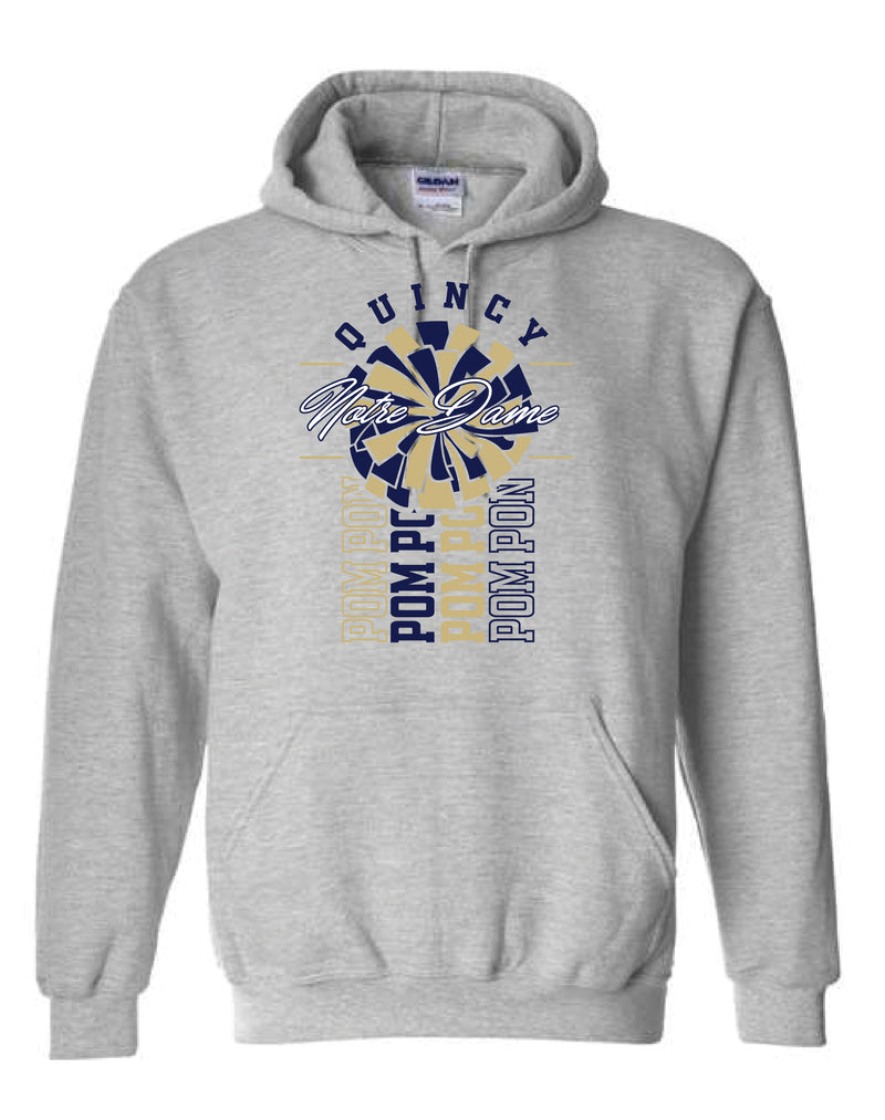 QND Poms 2025 Hooded Sweatshirt